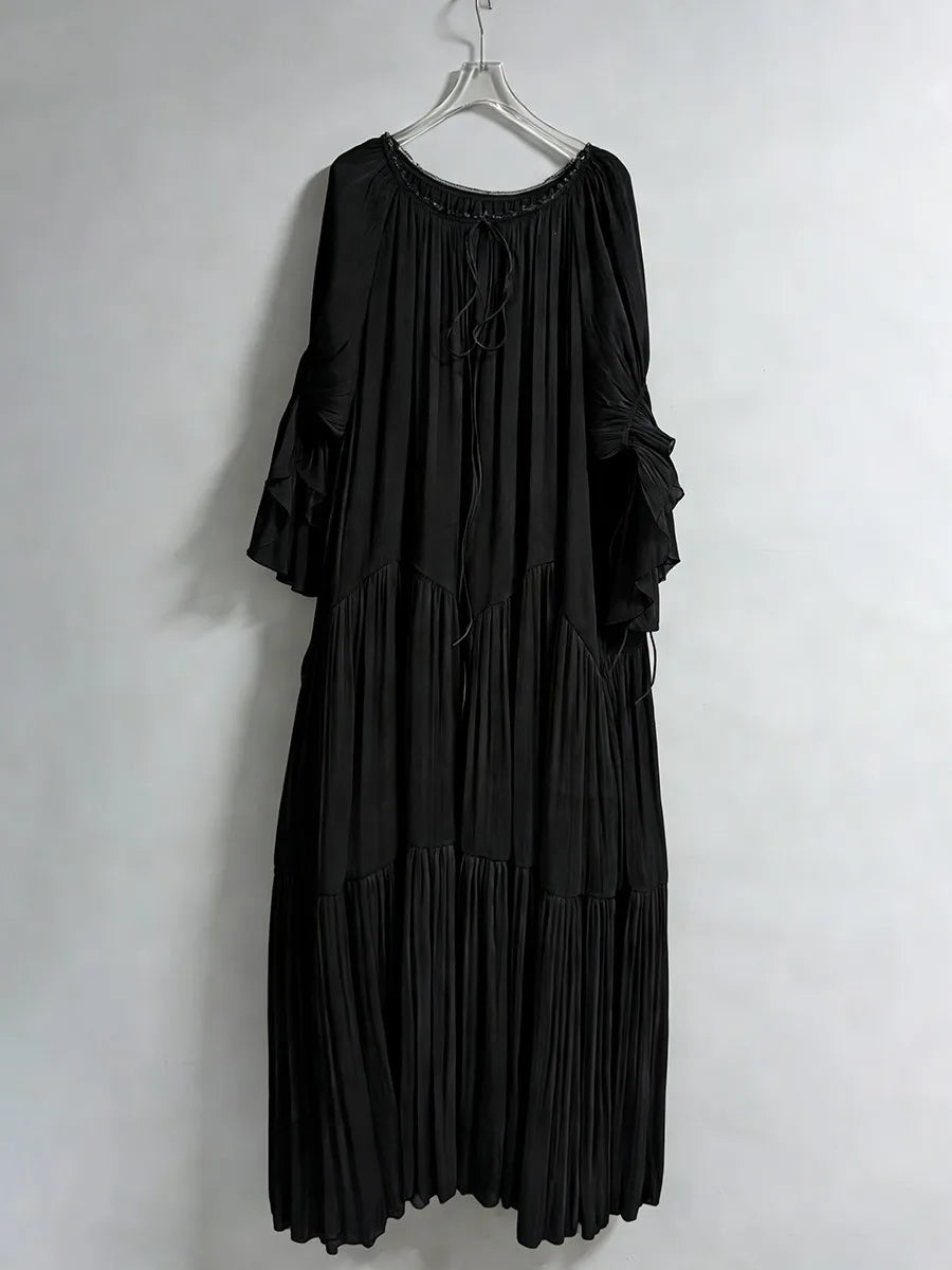 Lace Up Long Dresses