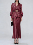 Two Piece Dress Set