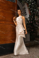 Satin Evening Glitter Dresses