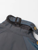 Color Spliced Buttons Temperament Trench Coat