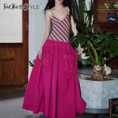 Striped Color Fashion Dresses