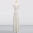 Spliced Sheer Dresses