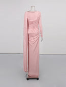 Slimming Spliced Folds Dresses