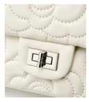 Camellia Pattern Chain Crossbody Bags