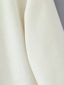 Solid Loose Spliced Fluff Elegant Jackets