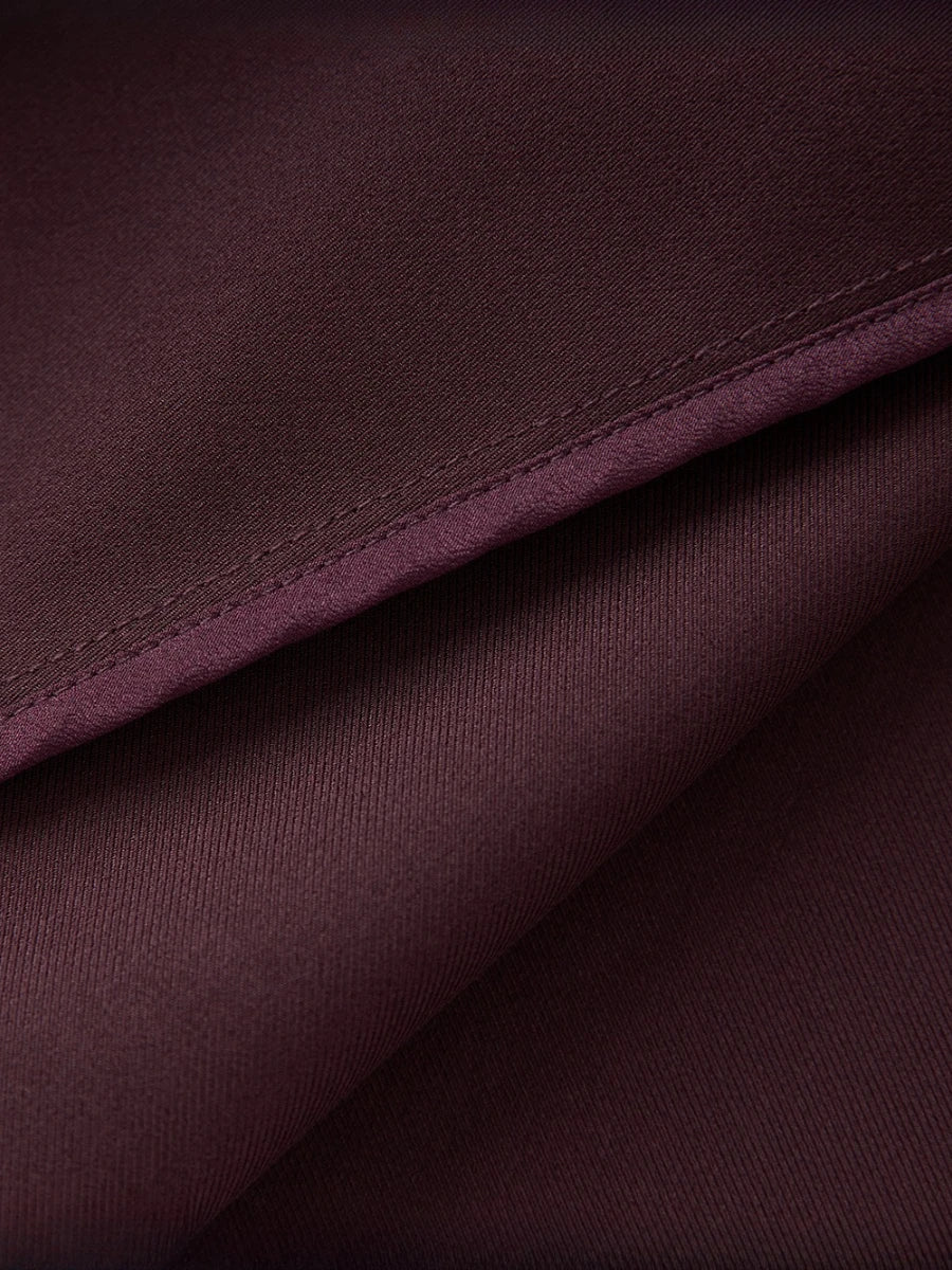 Solid Spliced 3D Buttons Dresses