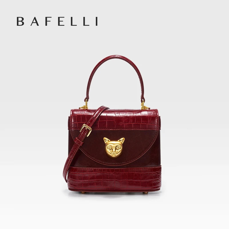 LEATHER DESIGNER BUCKET HANDBAGS