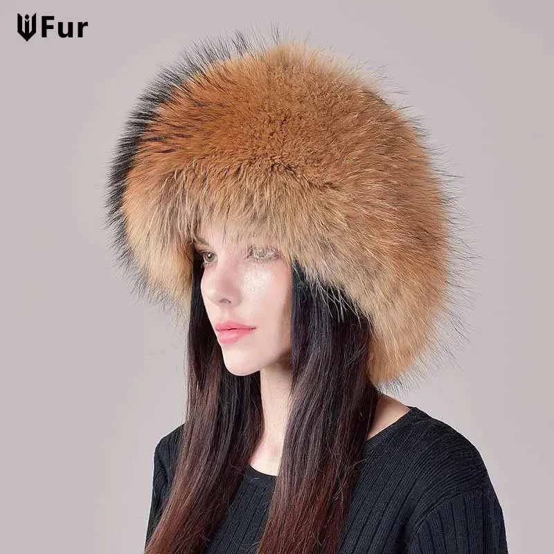 Genuine Fur Caps for Women