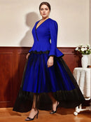 Plus Size ColorBlock  Dress