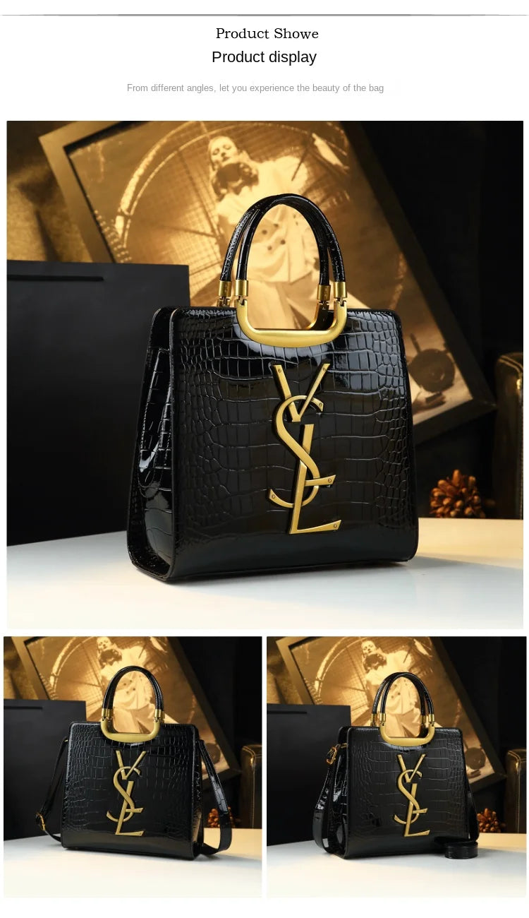Crocodile Crossbody Bag