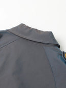 Color Spliced Buttons Temperament Trench Coat