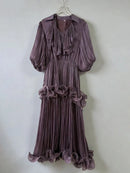 Spliced Folds Dresses