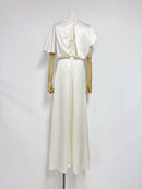Spliced Folds Dresses