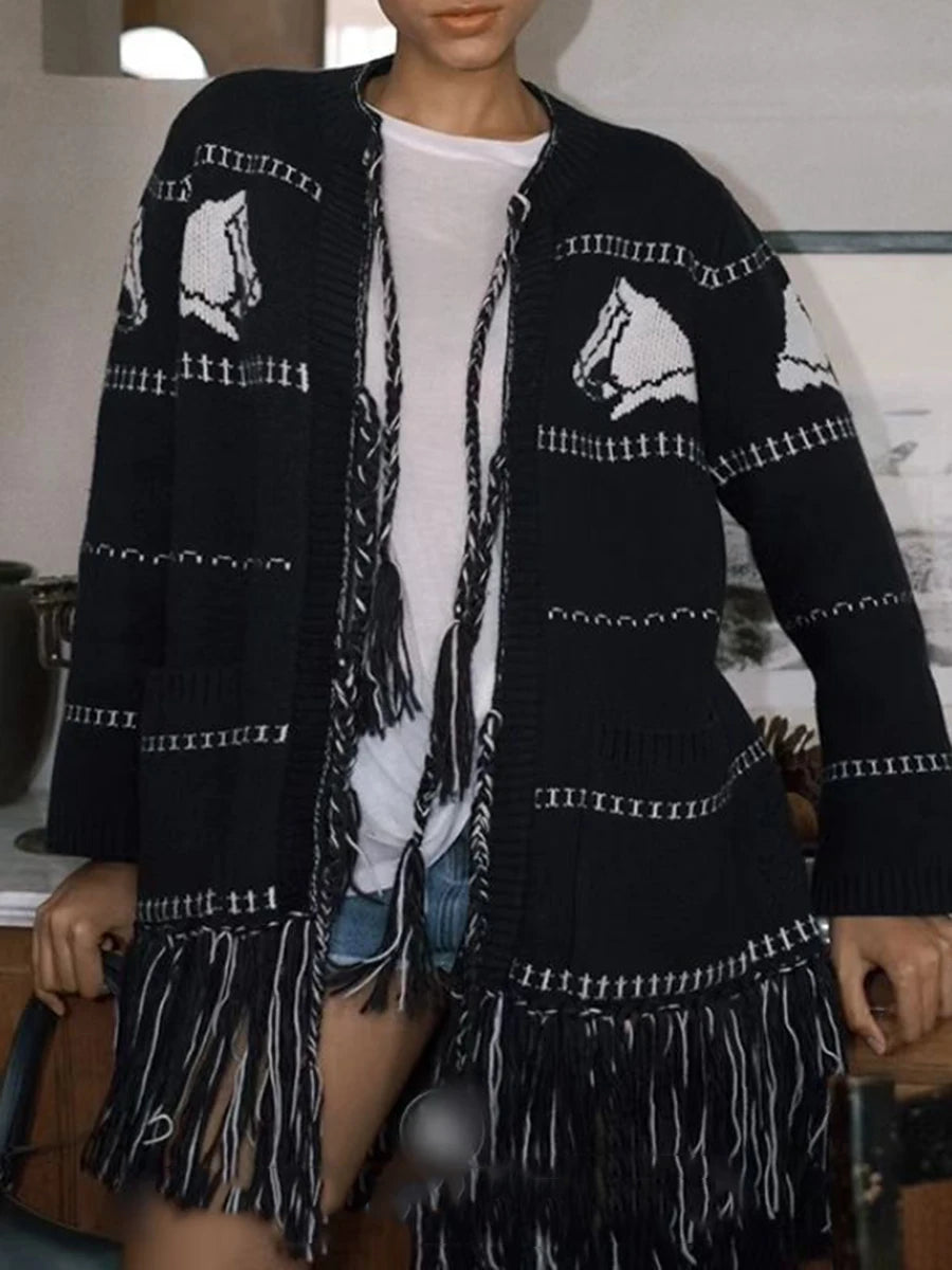 Tassels Fashion Women’s Cardigans