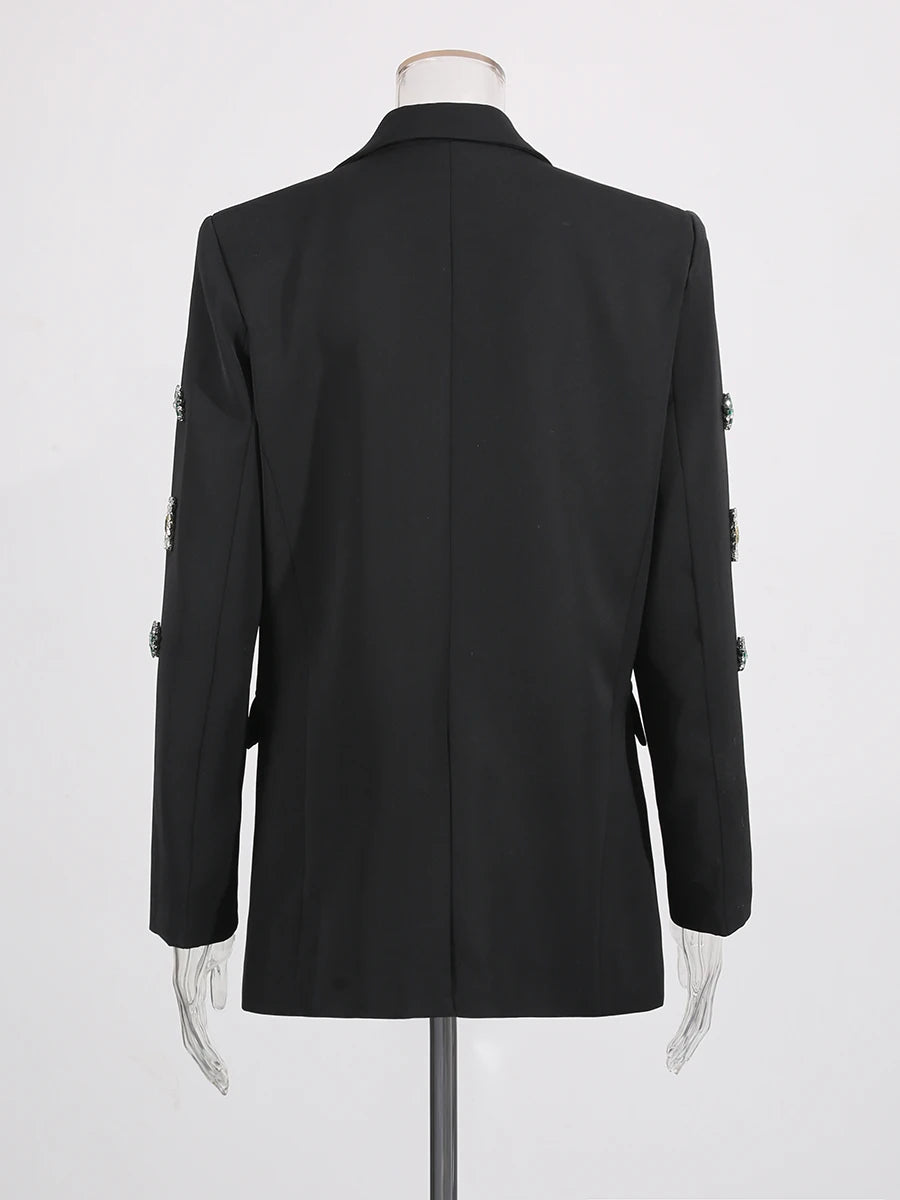 Spliced Bead Luxurious Blazers