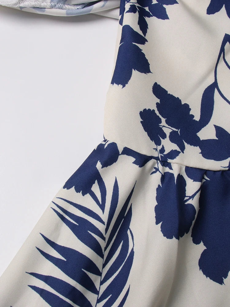 Layered Ruffles Hem Dress Female New