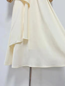 Slimming Spliced Bead Dresse