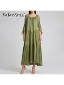 Lace Up Long Dresses