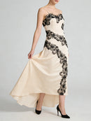 Spliced Lace Dresses