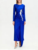 Spliced Bead Elegant Dresses