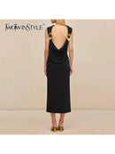 Spliced Sequined Dresses