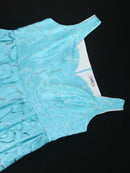 Plus Size Jacquard Midi Dress