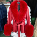 Sheep Fur Leather Jacket