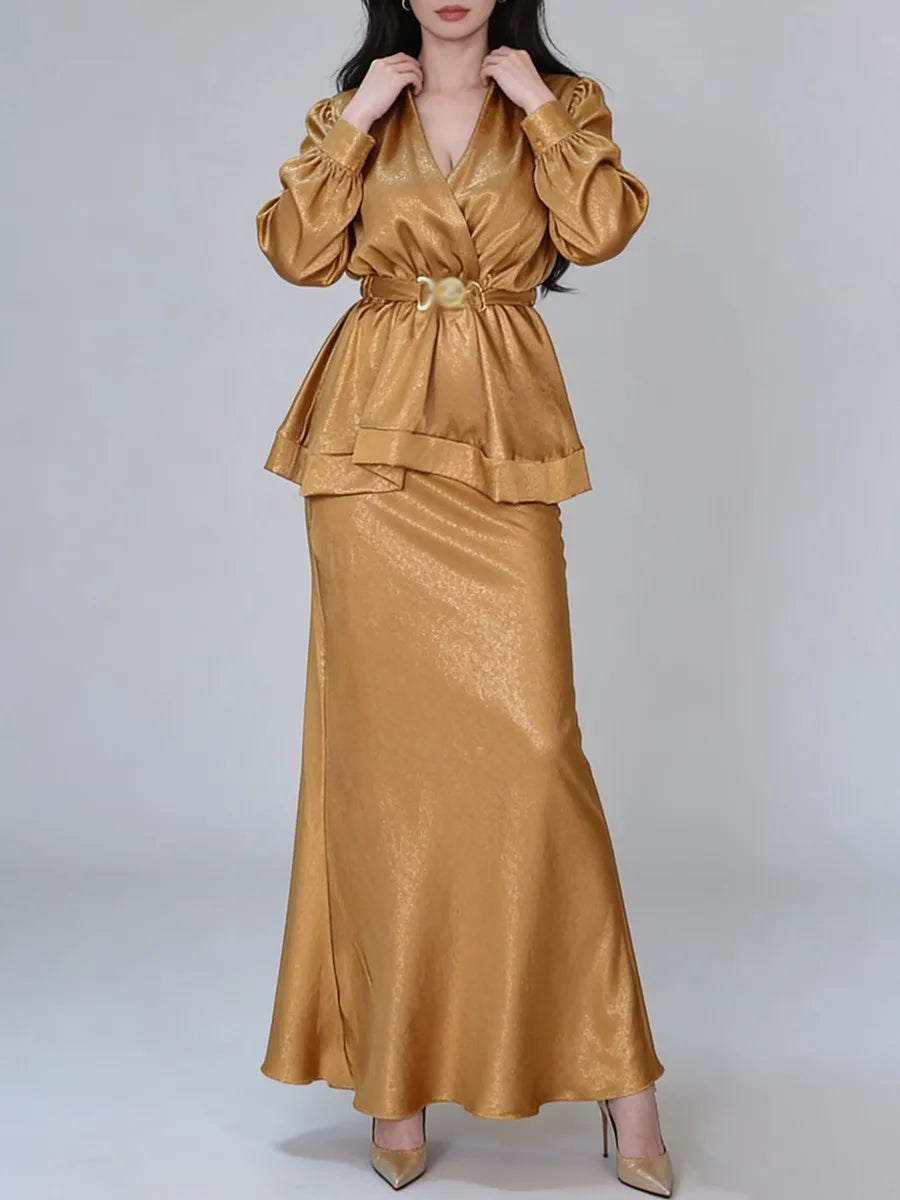 Two Piece Dress Set