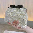 Mini Elegant Pearl Beaded Bag