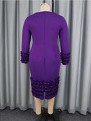Plus Size Purple Dress