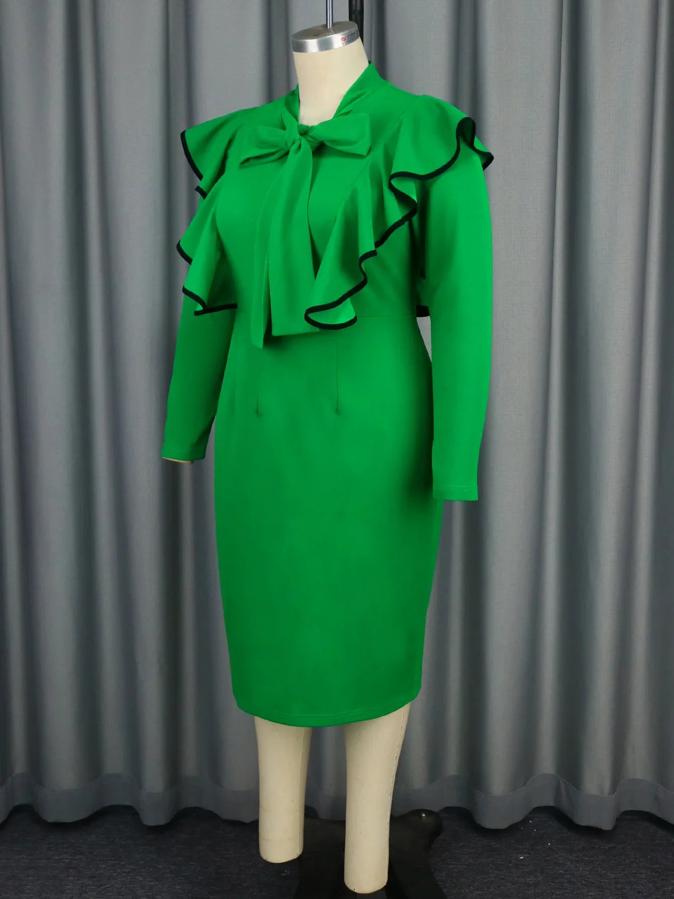 Plus Size Green Dress