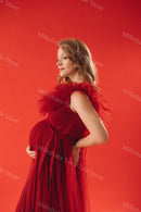 Photo Tulle Sleeveless Dresses