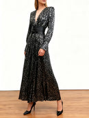 Leopard Spliced Bowknot Dresses