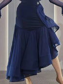 Spliced Ruffles Folds Skirt