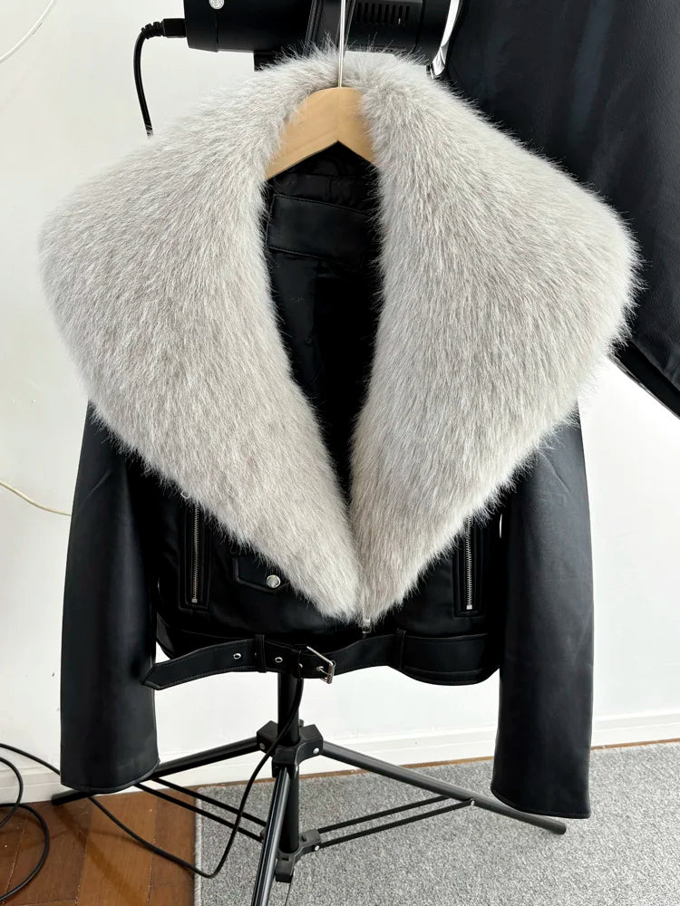 Sheepskin Leather Jacket