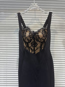 Spliced Lace Dresses