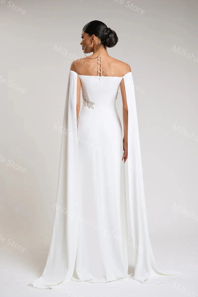 Charming Satin Evening Dresses