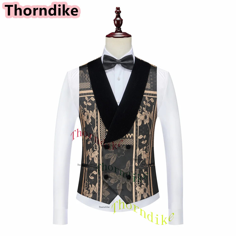 Luxury Men Suits Blazer 3 Piece Suits
