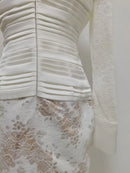 Spliced Lace Dresses