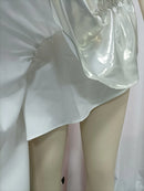 Spliced Folds Dresses