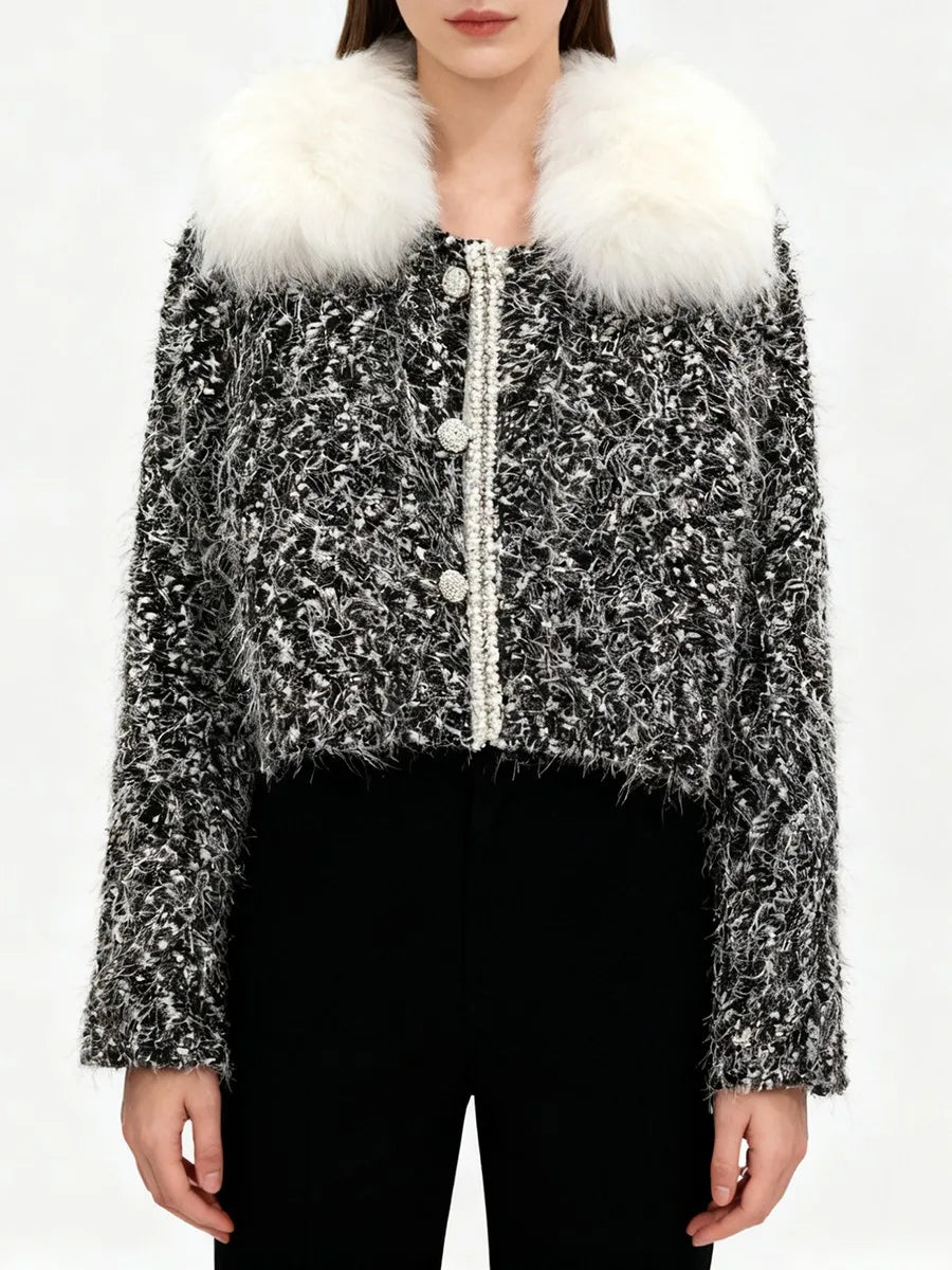 Bead Button Fashion Jackets