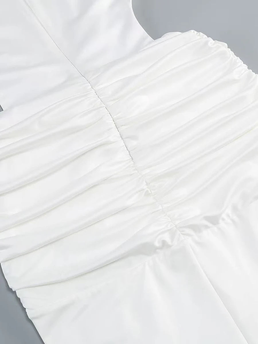 Hollow Out Solid Dresses for Women