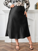 A Line Plus Size Skirts