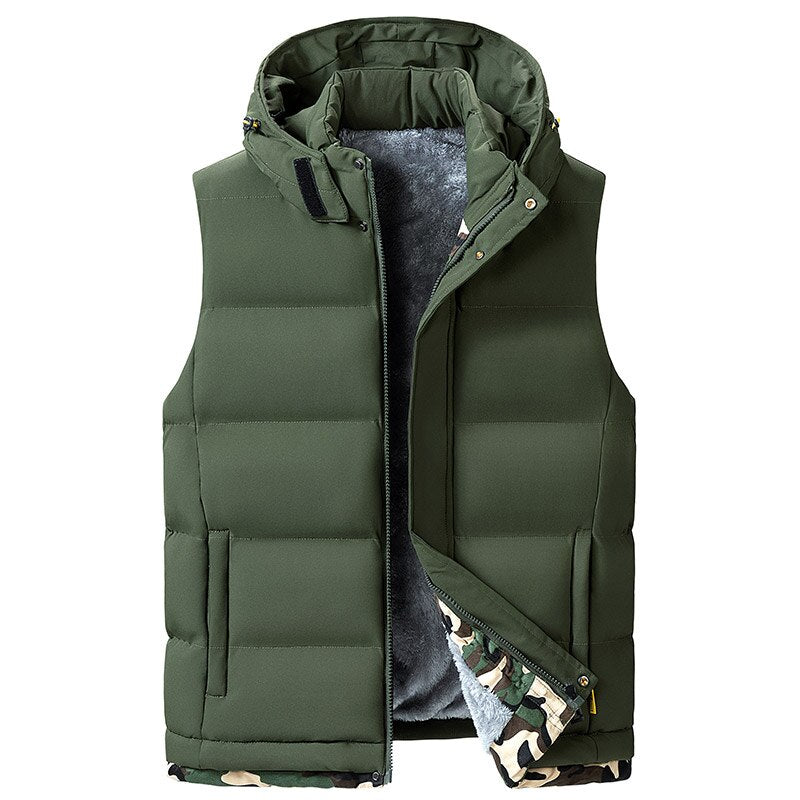 Mens Sleeveless  Wool Jackets