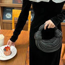 Handwoven Noodle Knotted Hobo Bags
