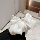 Satin Bow Evening Bags Clutch