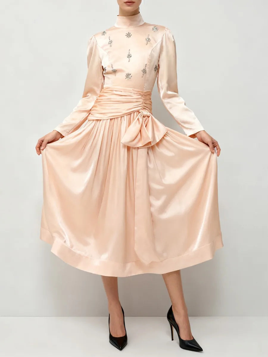 Spliced Bead Temperament Dresses