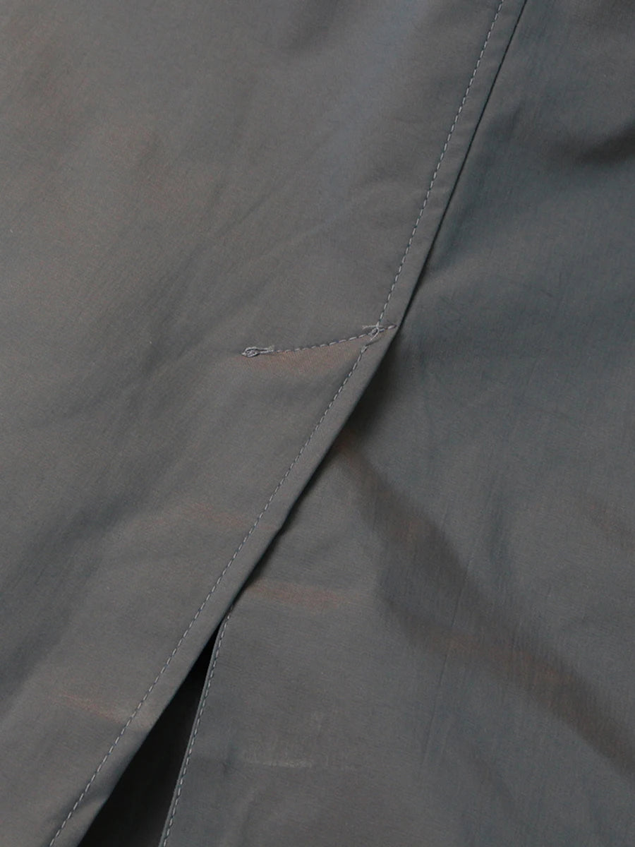 Color Spliced Buttons Temperament Trench Coat