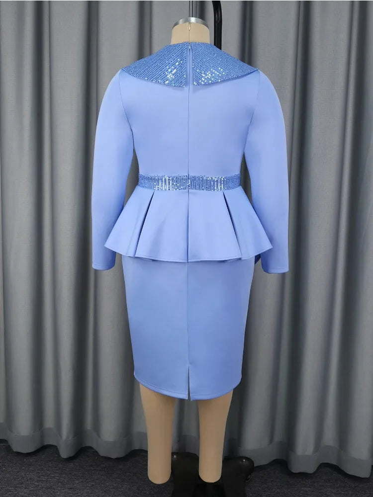 Plus Size Sequin Dress