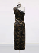 Spliced Ribbon Elegant Dresses